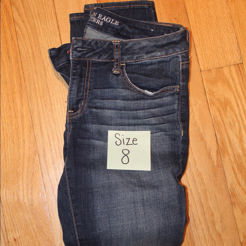 American Eagle Jeans Woman Jegging Super Stretch